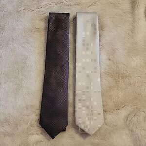 TWO MICHAEL KORS 100% SILK TIES